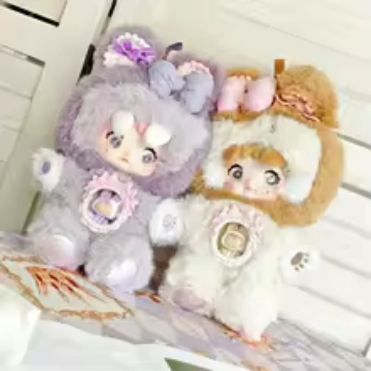 Nommi V7 A Bite Of Sweetheart Keychain Plush Doll