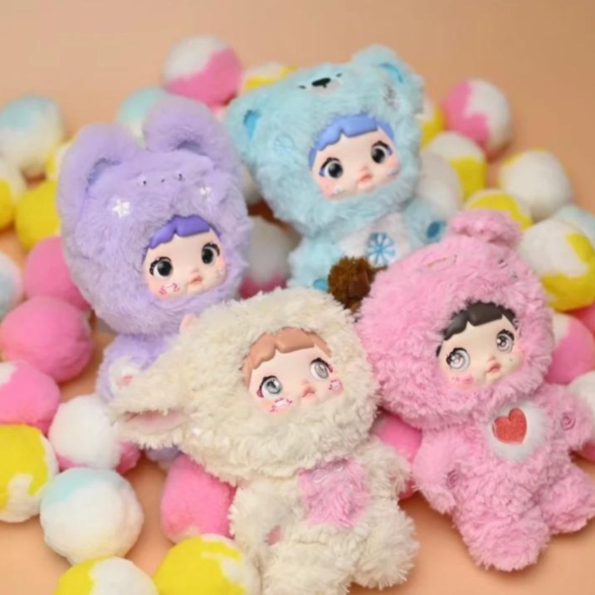 Nommi Plush Keychain Loveliness Never Ends