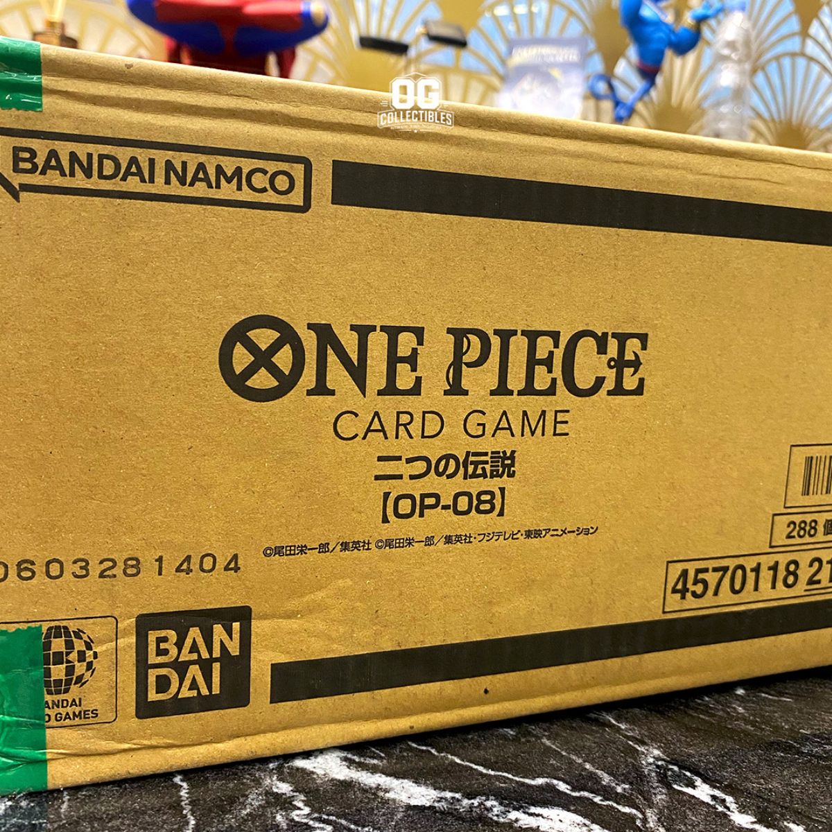 One Piece Card TCG Two Legends OP-08 Case of 12 Booster Boxes