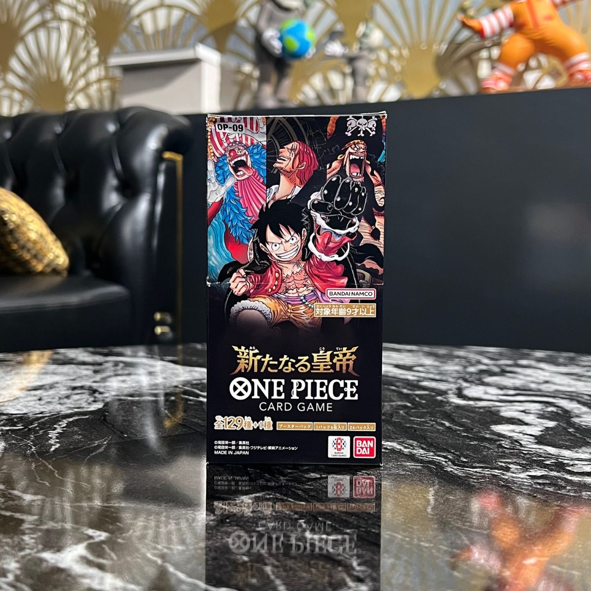 One Piece Card OP-09 Game Booster Pack Emperors In The New World Box