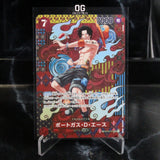 One Piece Card Portgas.D.Ace SR-SPC OP02-013 Booster Pack Two Legends