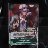 One Piece Card Trafalgar Law C OP02-035 EN Promotional Card Offline Regional 2023 Champion Card Set
