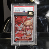 One Piece Card PSA 10 Tony Tony Chopper C OP04-010 EN Promotional Card Tournament Pack 2024 Oct Dec Winner English