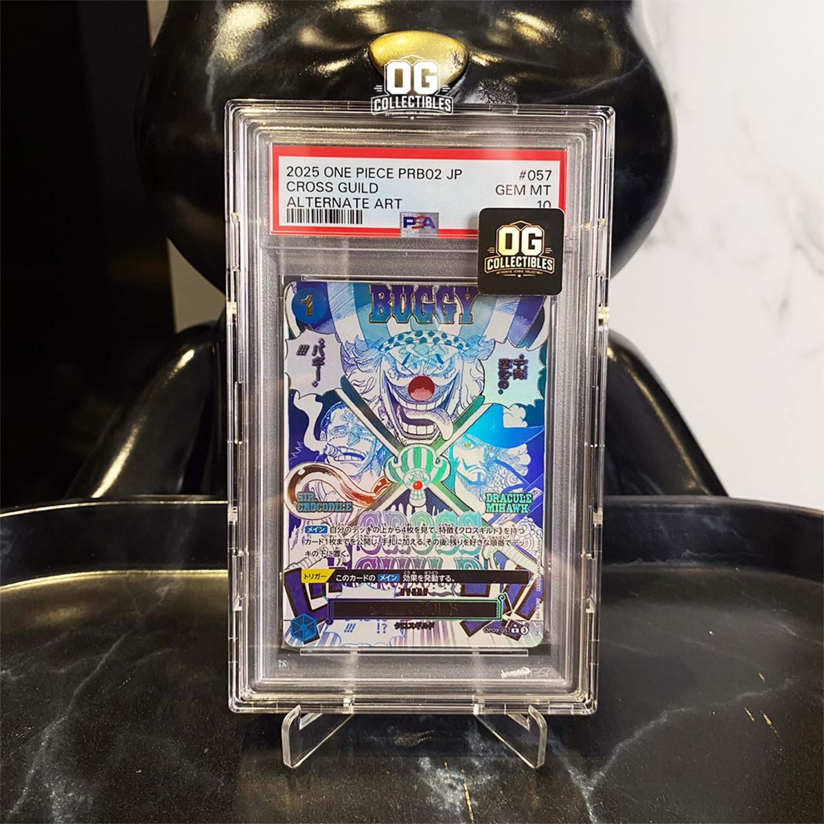 One Piece Card PSA 10 Cross Guild R-P OP09-057 Premium Booster The Best vol.2