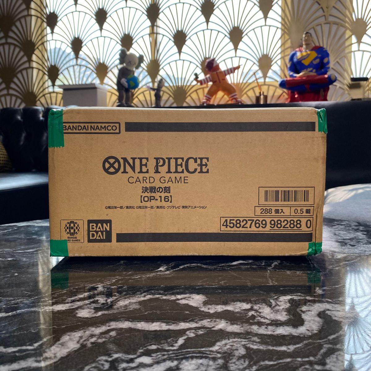 One Piece Card Game OP16 The Time of Battle Japanese Case of 12 Booster Boxes