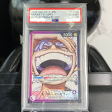 One Piece Card PSA 10 Monkey D. Luffy OP09-061 Leader Alt Art Japanese
