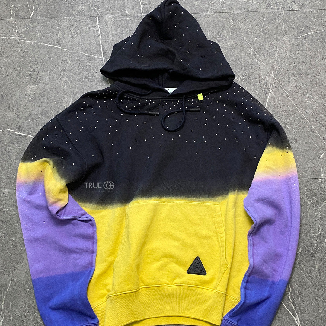 Off White Tye Dye Over Jaket Hoodie Yellow