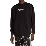 Palm Angels Shooting Stars Long Sleeve T-shirt Black