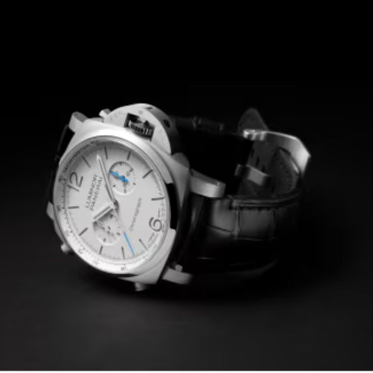 Panerai Luminor Chrono White Dial PAM01218