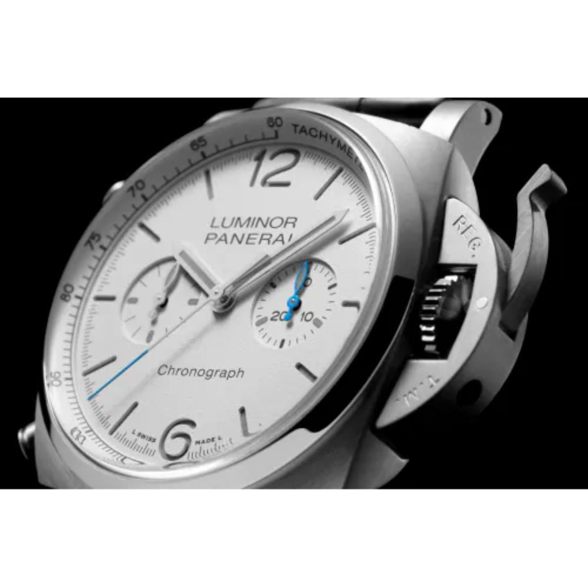 Panerai Luminor Chrono White Dial PAM01218