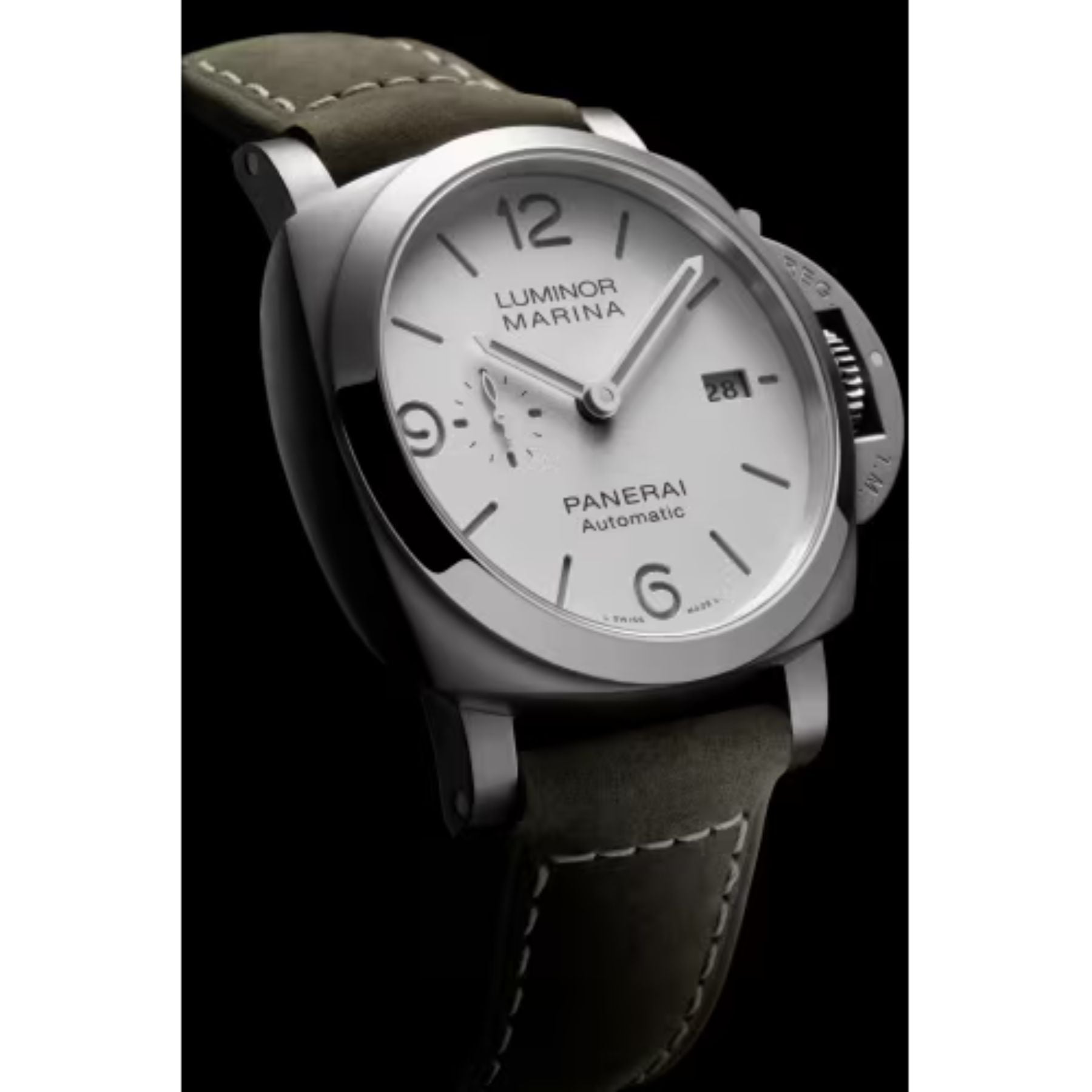 Panerai Luminor Marina Dark Green Calf PAM01314