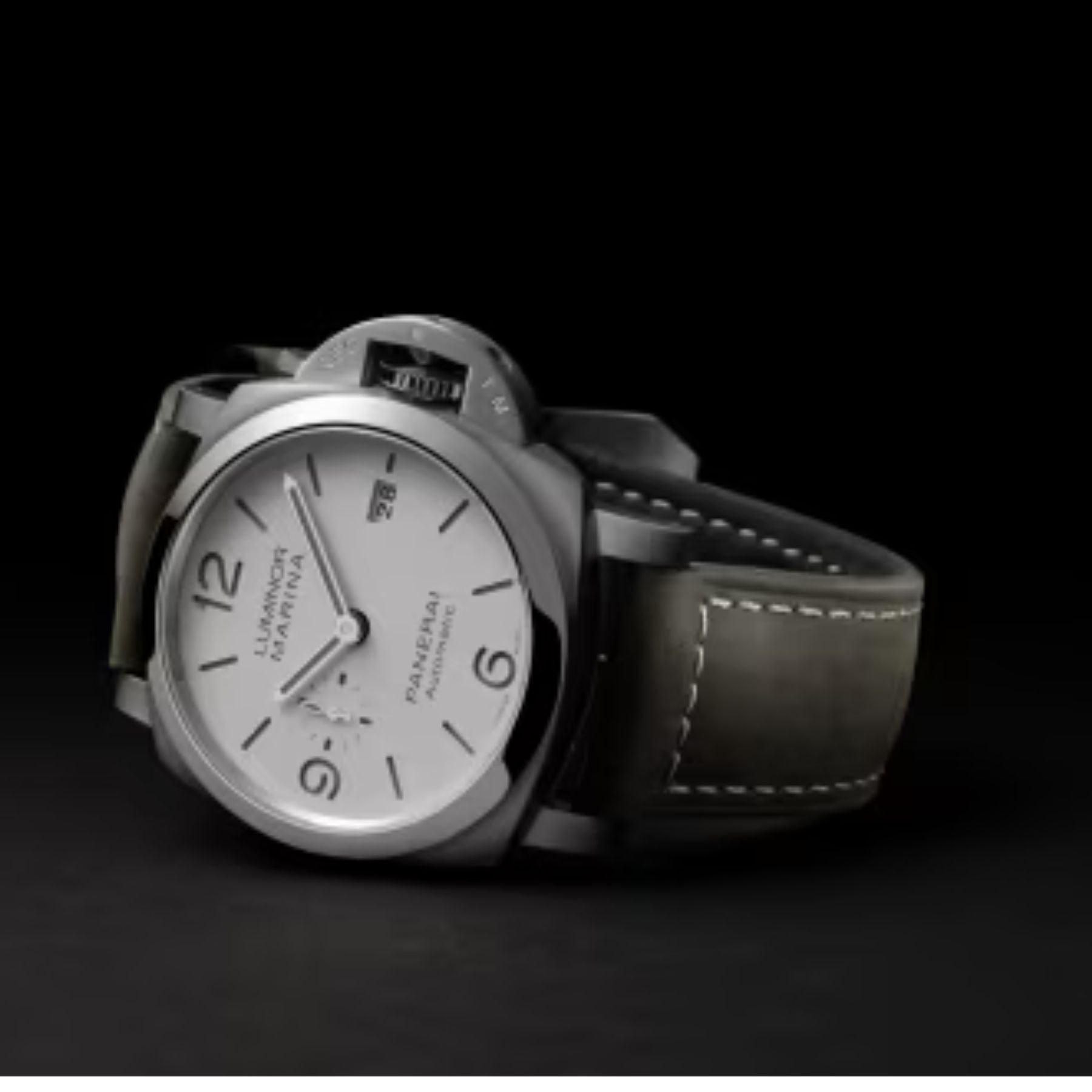 Panerai Luminor Marina Dark Green Calf PAM01314