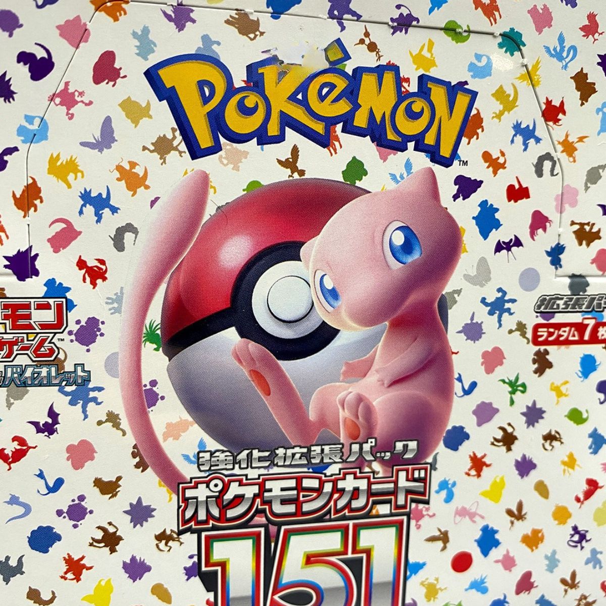 Pokemon TCG Japan Set 151 Booster Box Card