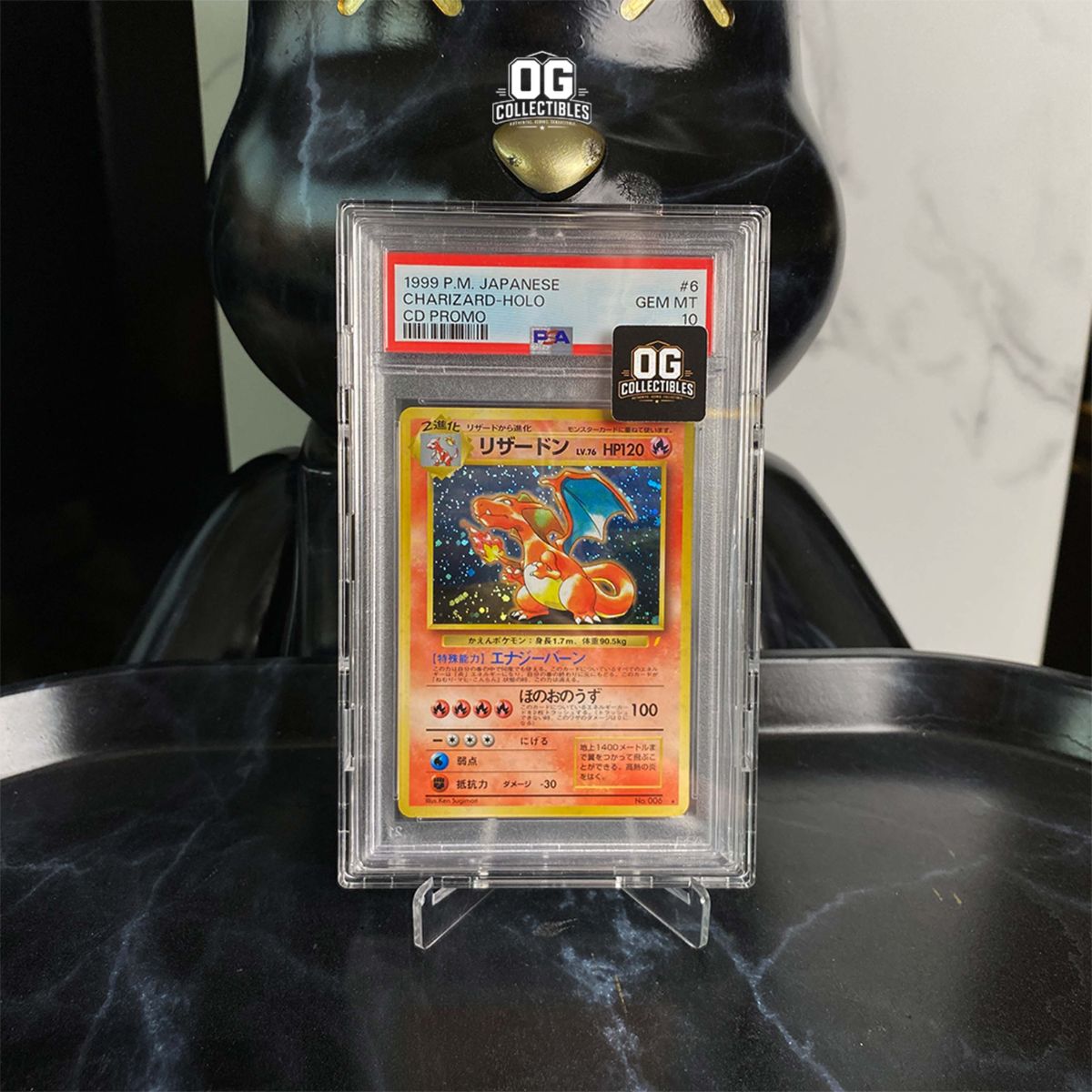 Pokemon TCG PSA 10 1999 Charizard Holo CD PROMO 006