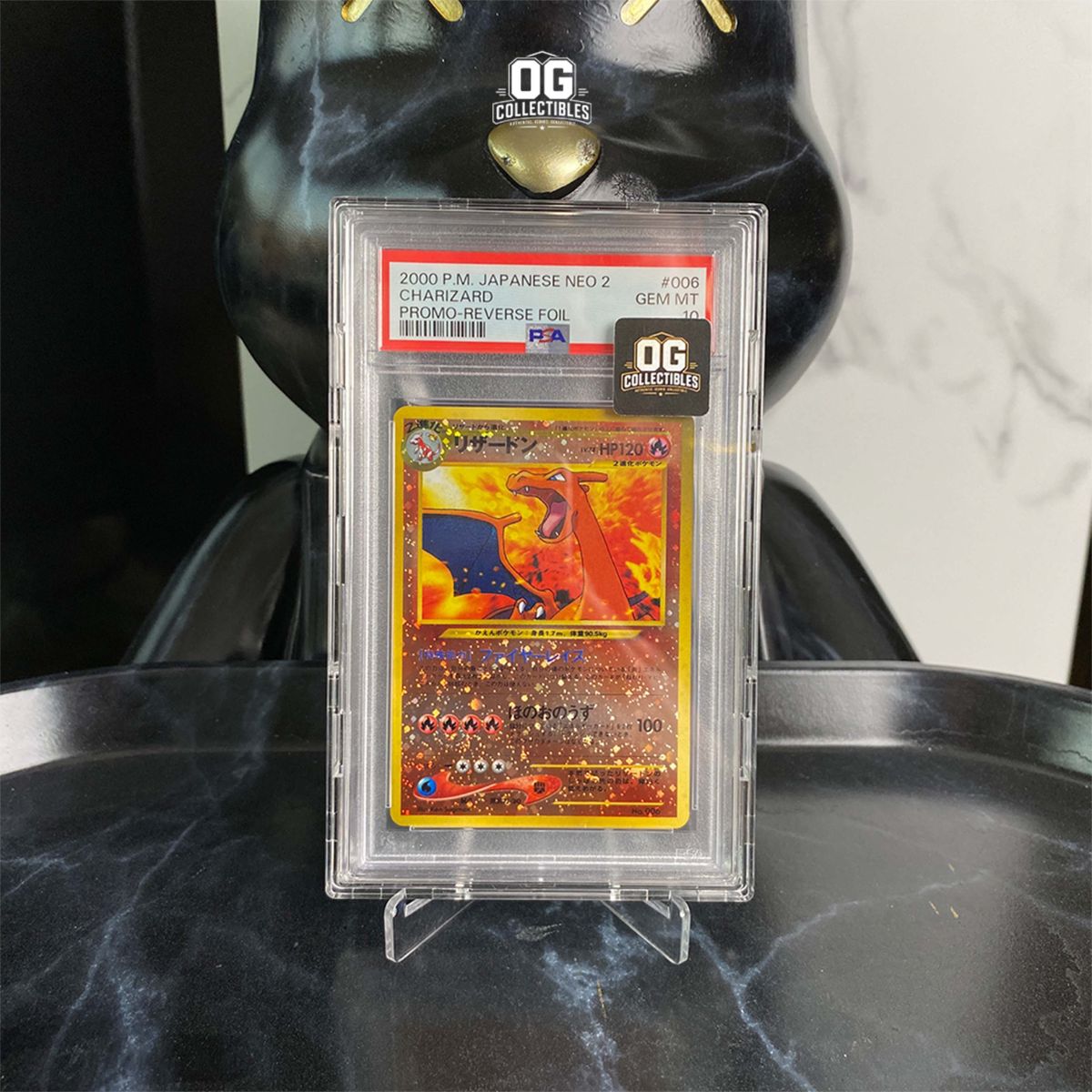 Pokemon TCG PSA 10 2000 Japanese Neo 2 Promo Rev Foil 006