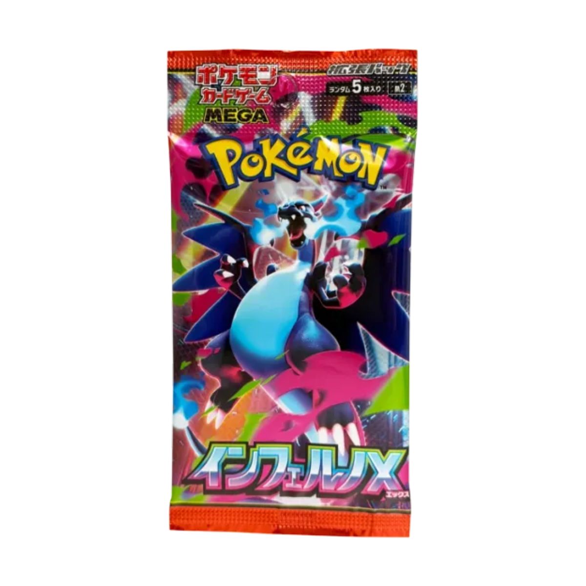 Pokemon TCG Card Game MEGA Expansion Pack Inferno X Booster Pack Japan