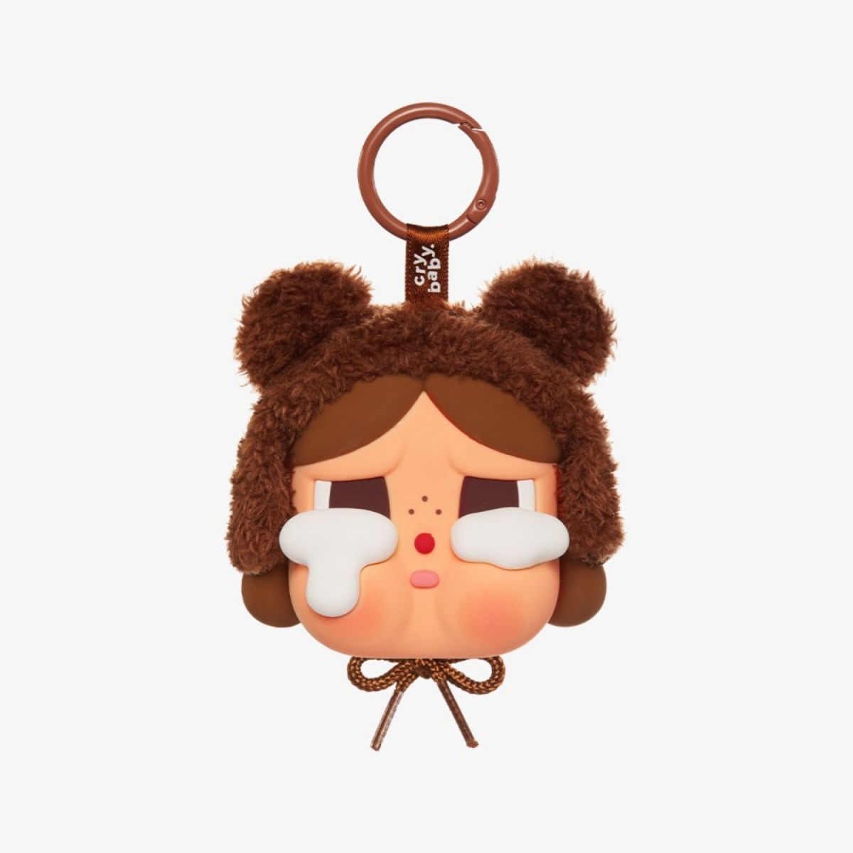 POP MART CRYBABY Crying Again Earphone Case Bag Charm