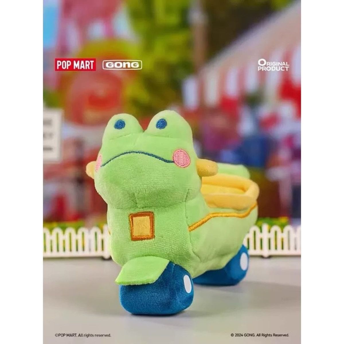 POP MART Gong Roaming Plush Toy Car Mobil Labubu