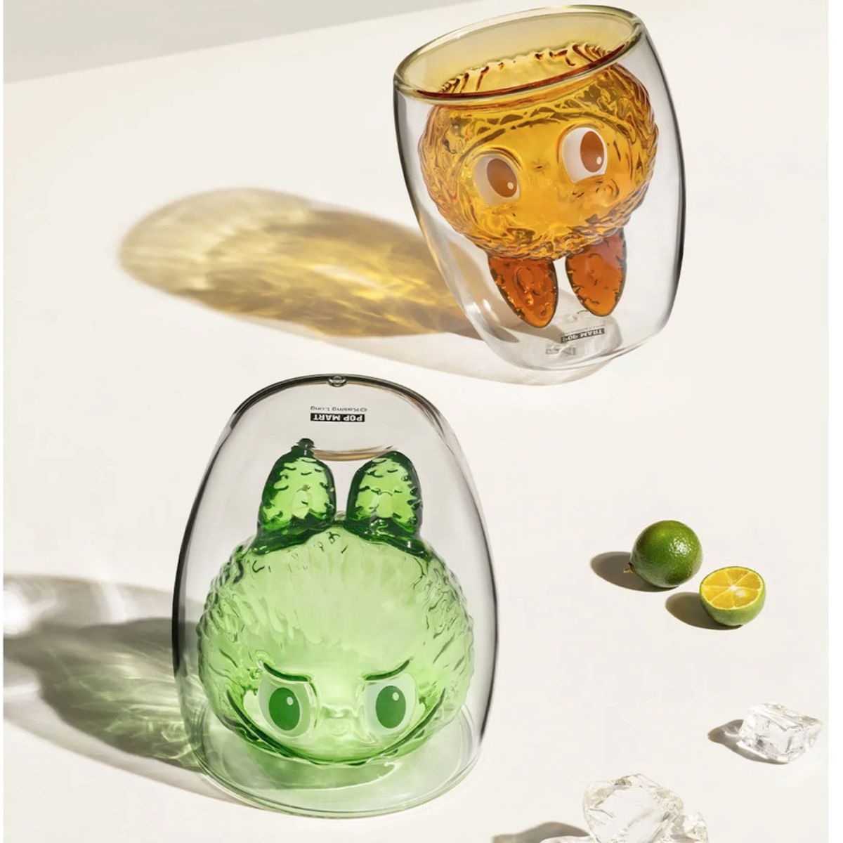 POP MART Labubu The Monsters Cheers Double Walled Glass