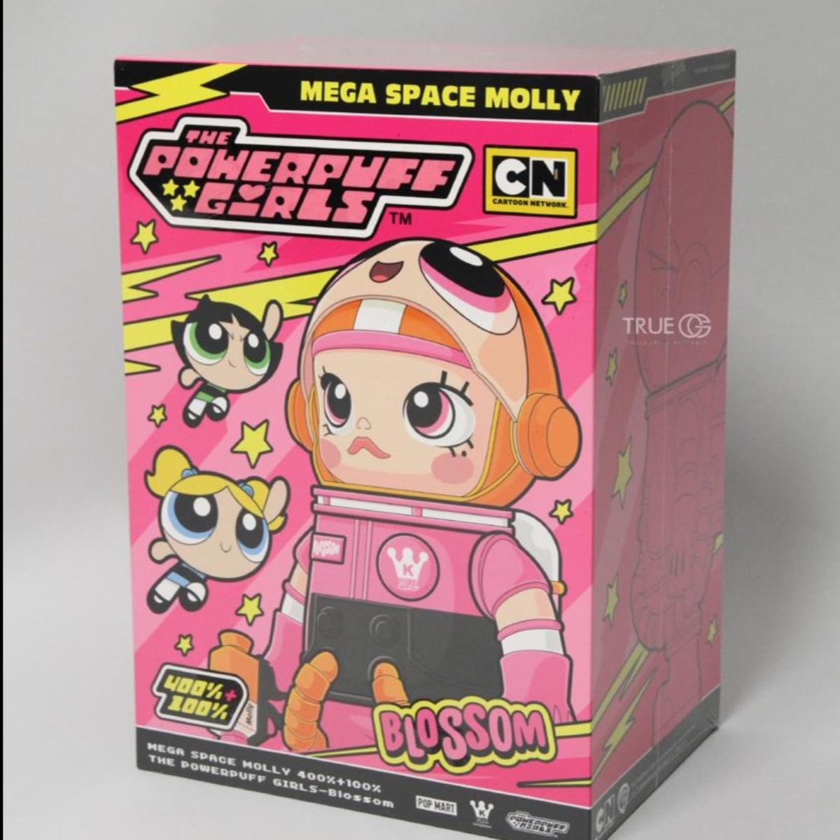 Pop Mart Mega Space Molly Powerpuff Girls Blossom 400% + 100%