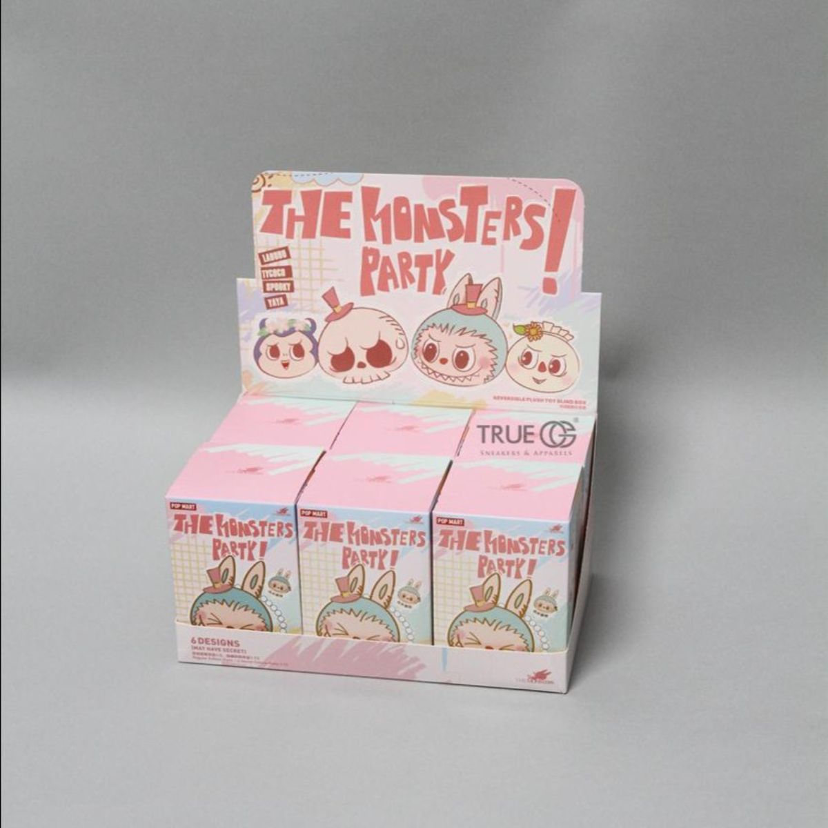 Pop Mart The Monsters Labubu Party Series Reversible Plush