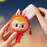 Pop Mart The Monsters Labubu Rattle Drum Earphone Airpods Case Bag Charm