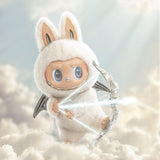 Pop Mart The Monsters Labubu Zimomo Angel in Clouds Plush Doll