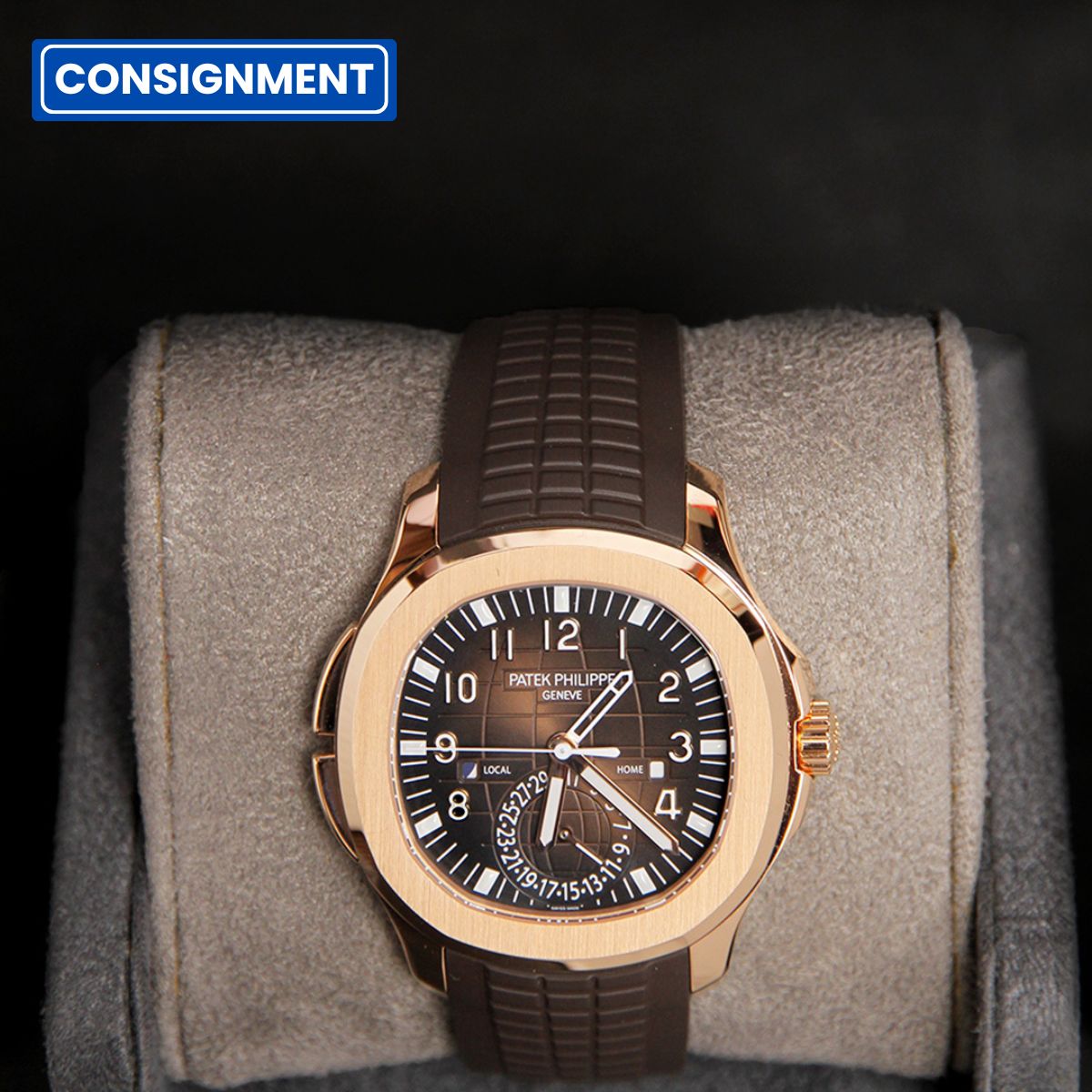 Patek Philippe Aquanaut  Brown Dial 5164R-001