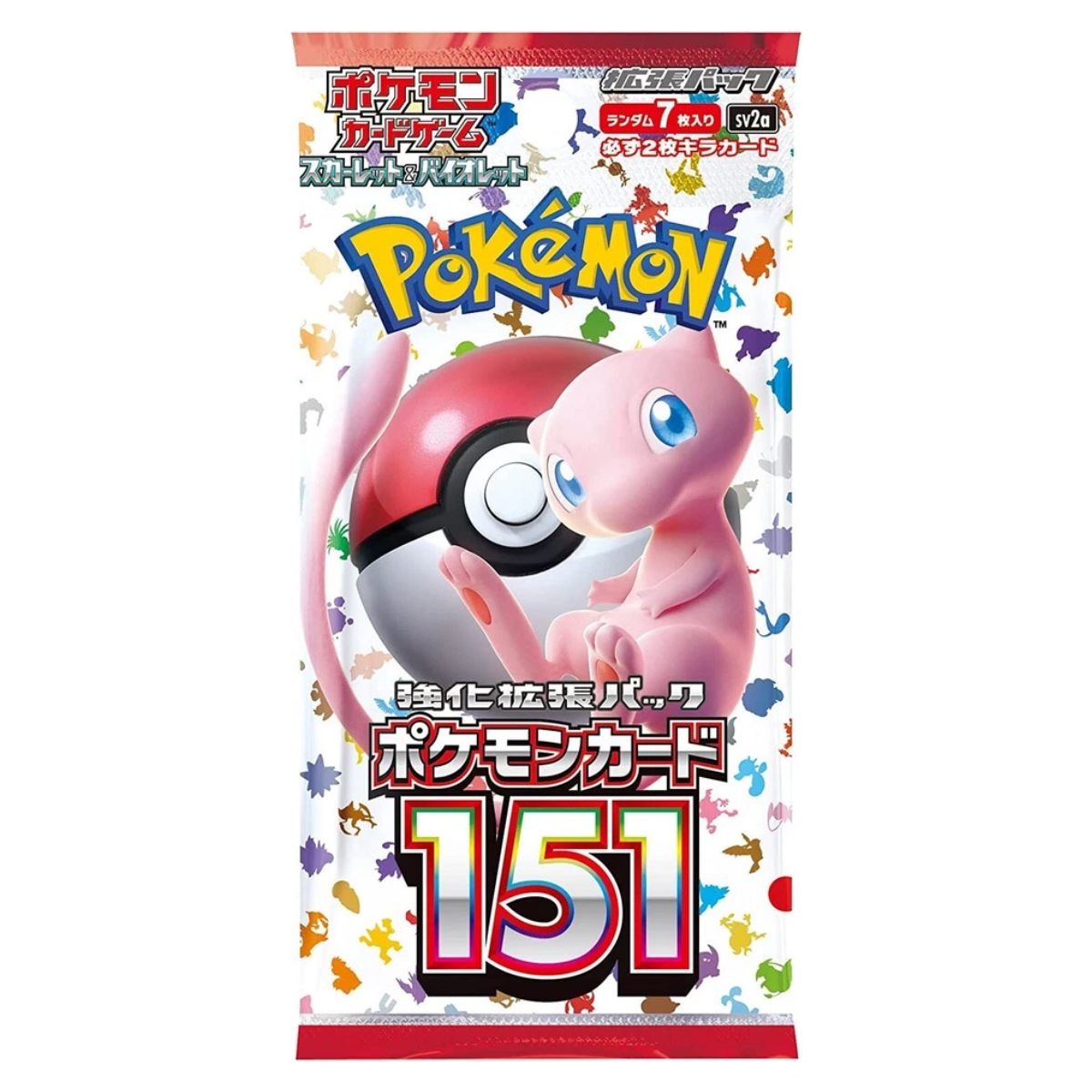 Pokemon TCG Japan Set 151 Booster Box Card