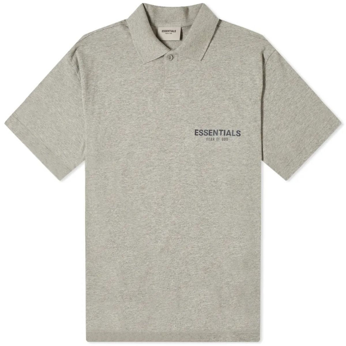 Fear Of God Essentials Polo Shirt Oatmeal