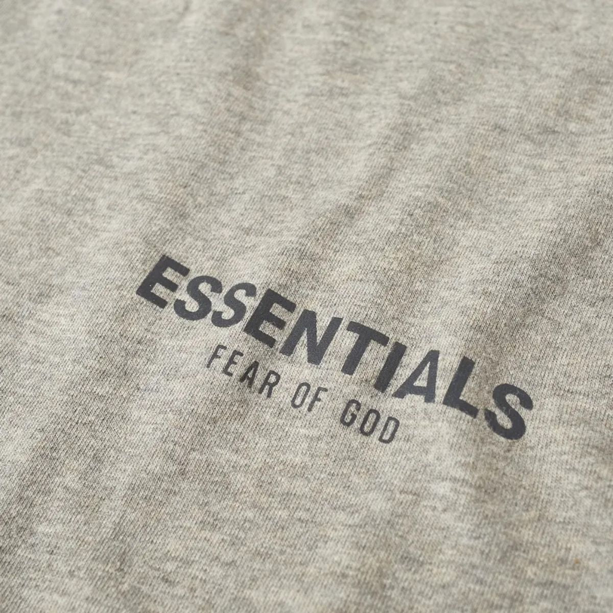 Fear Of God Essentials Polo Shirt Oatmeal