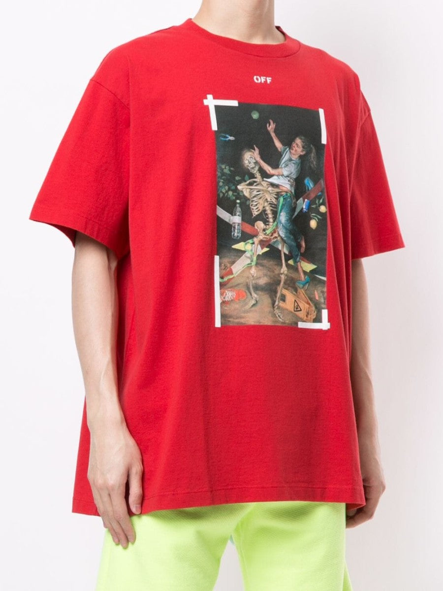 Off White Pascal Print s/s Over T-shirt