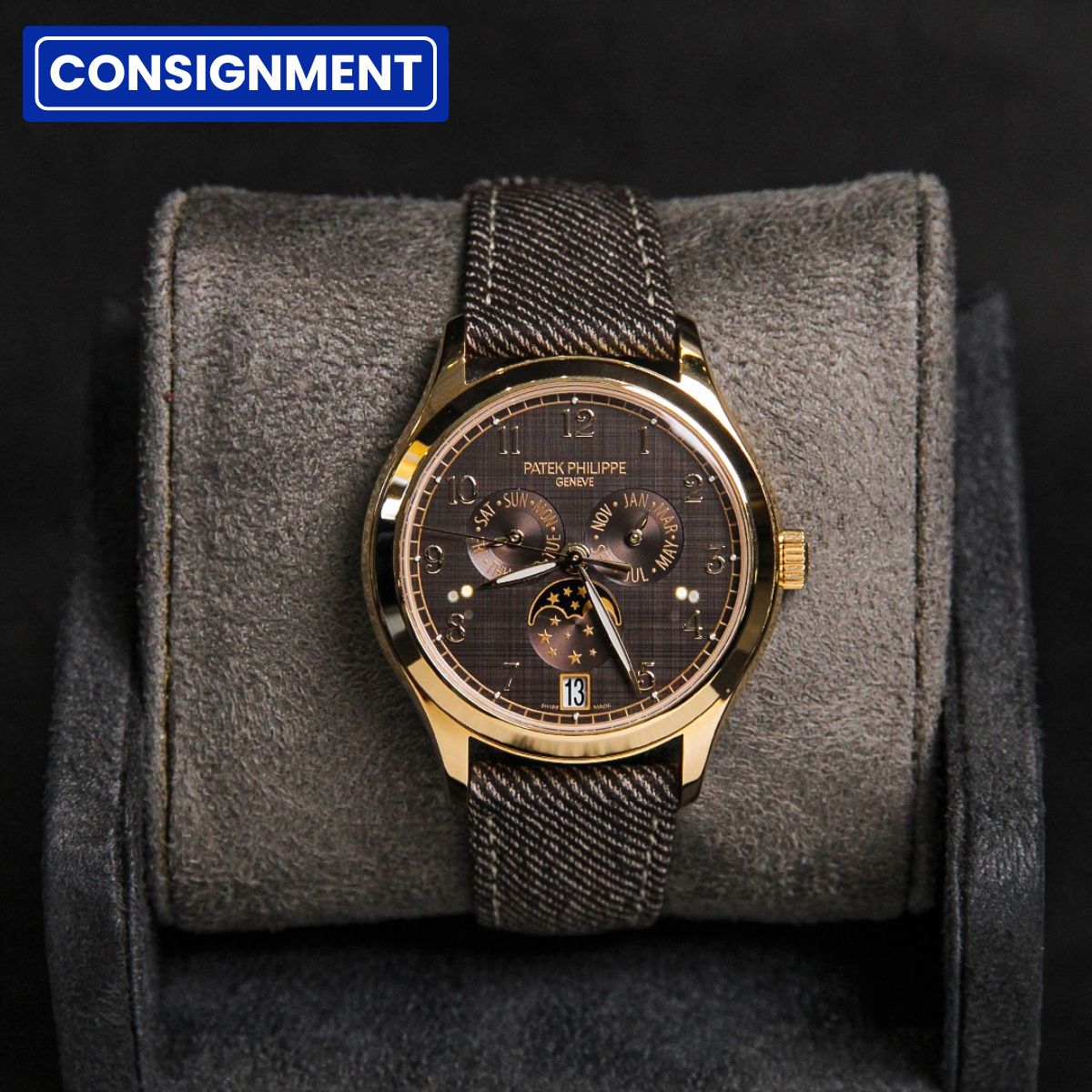 Complications RG Chestnut Dial Calfskin Strap 4946R-001