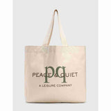 Museum Of Peace & Quiet Leisure Company Logo Totebag Beige