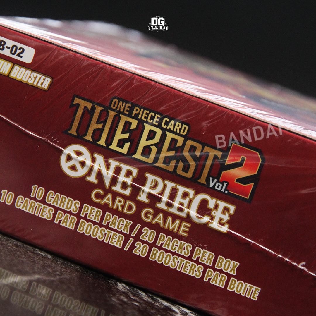 One Piece The Best Vol.2 PRB-02 English Premium Booster Box