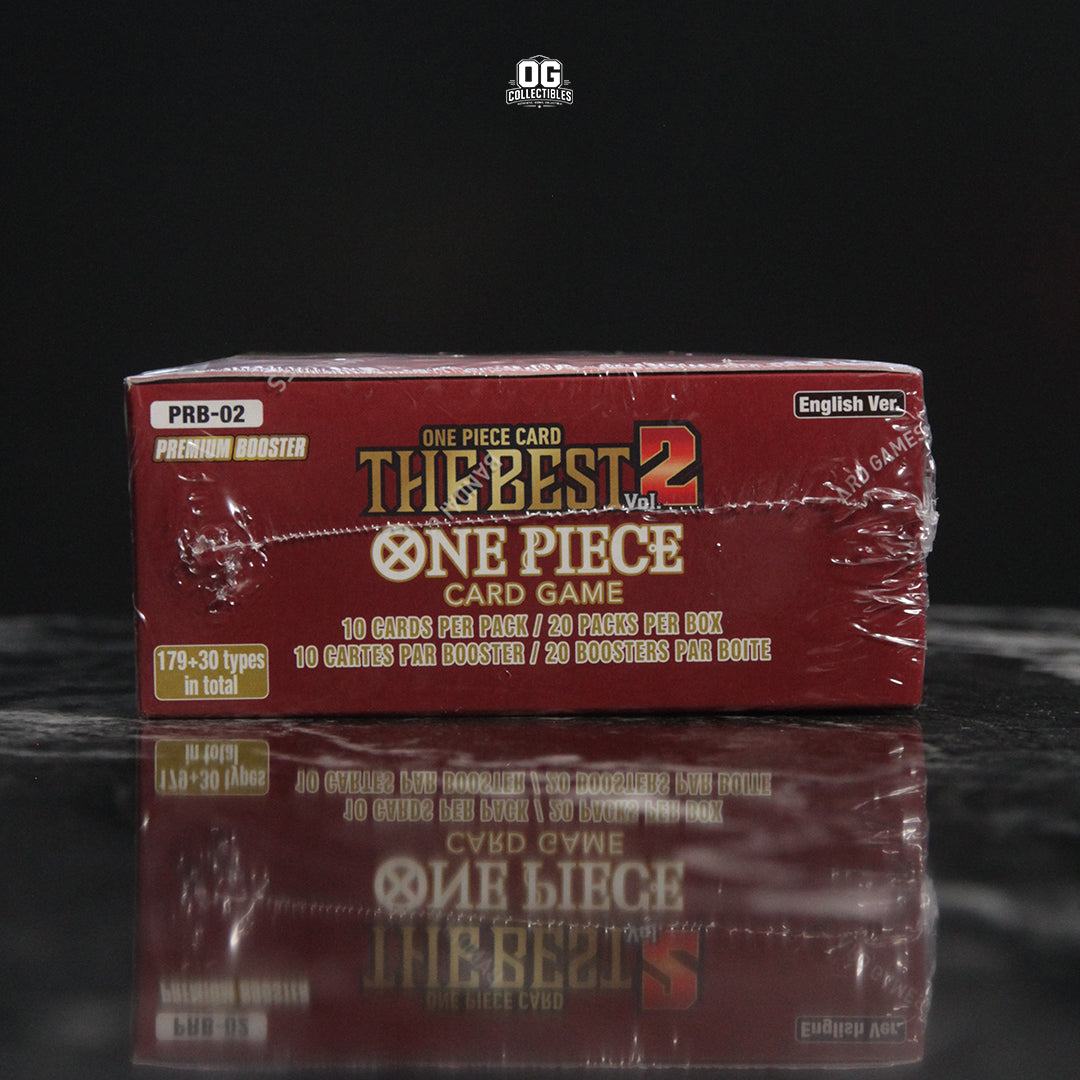 One Piece The Best Vol.2 PRB-02 English Premium Booster Box