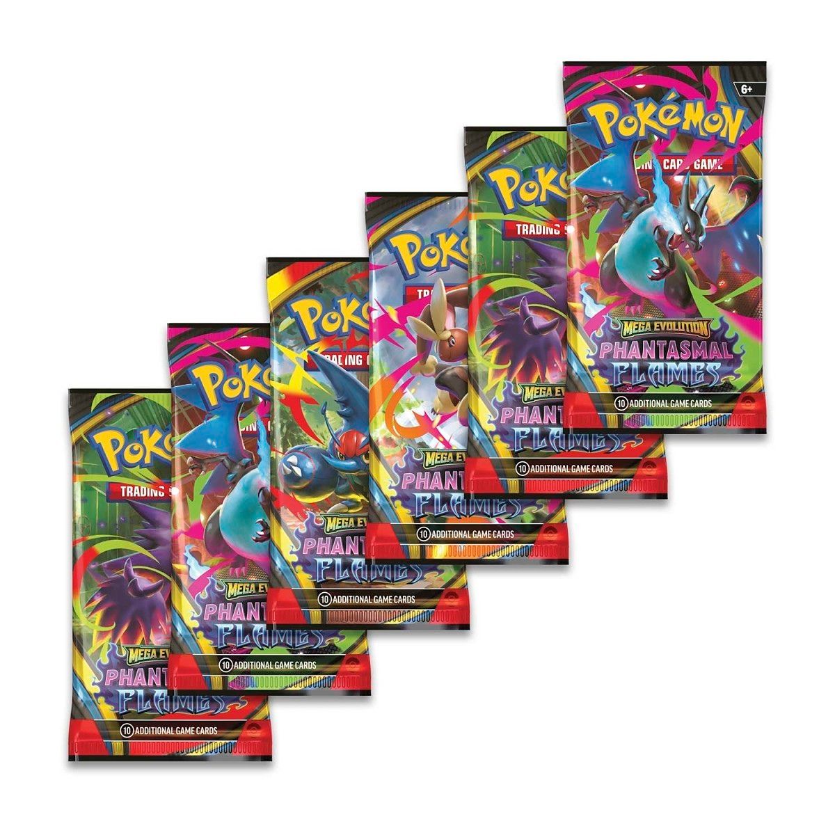 Pokemon TCG Mega Evolution Phantasmal Flame Booster Bundle & Display Box