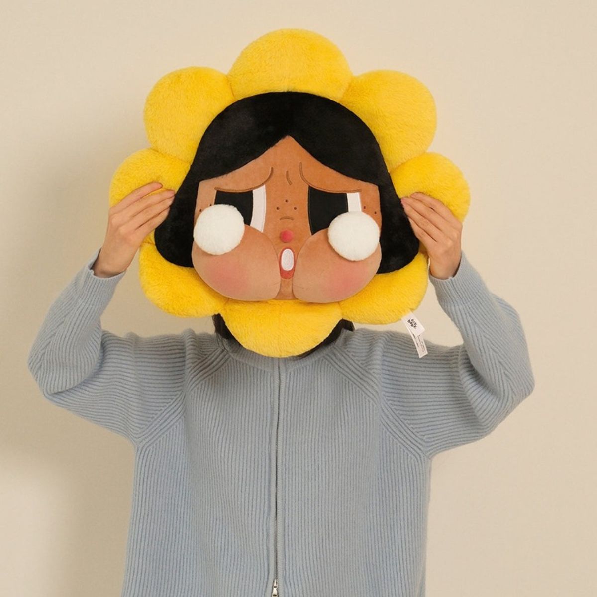Pop Mart Sad Club Series Plush Pillow Crybaby