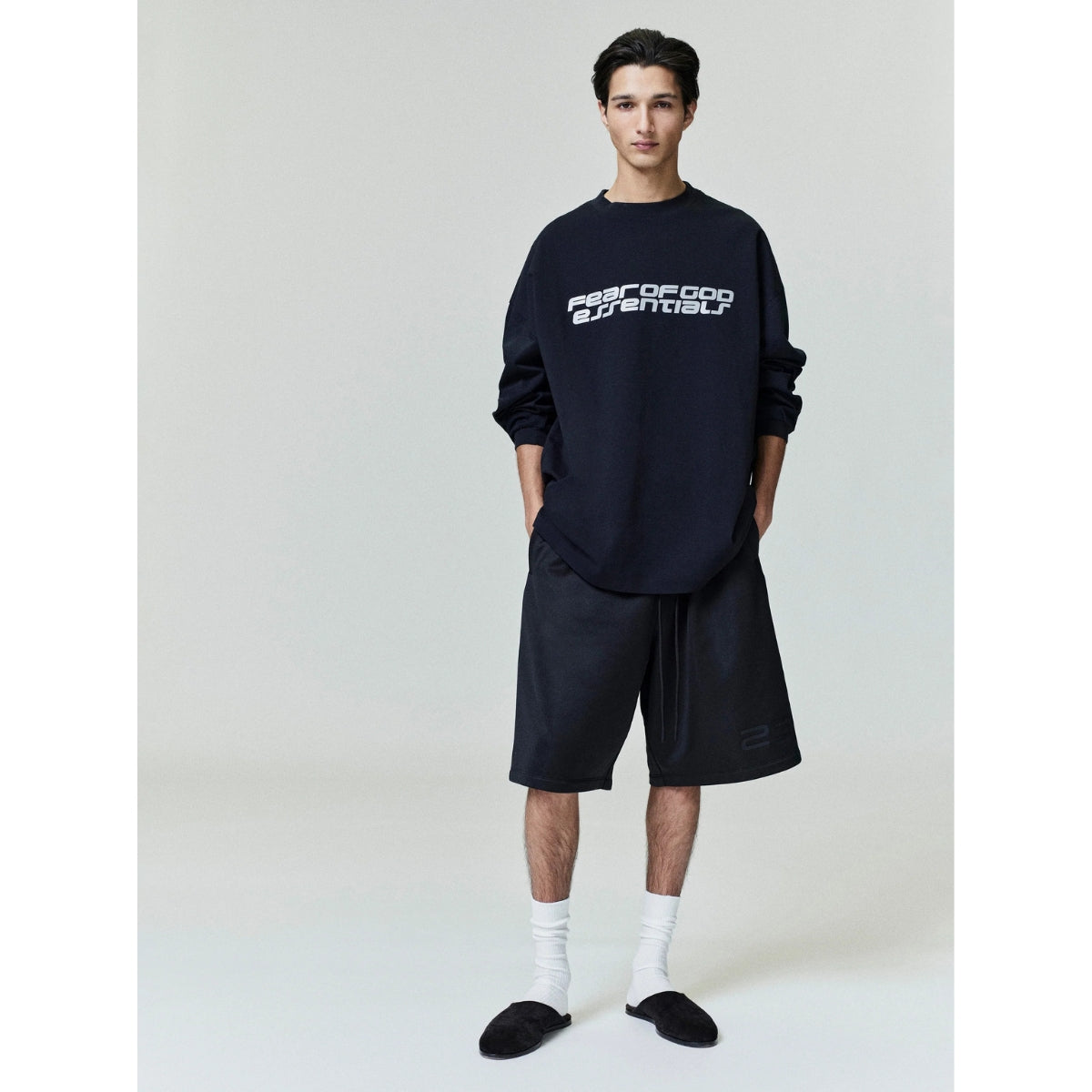 Fear Of God Essentials Ponte 90s Long Sleeve T-Shirt