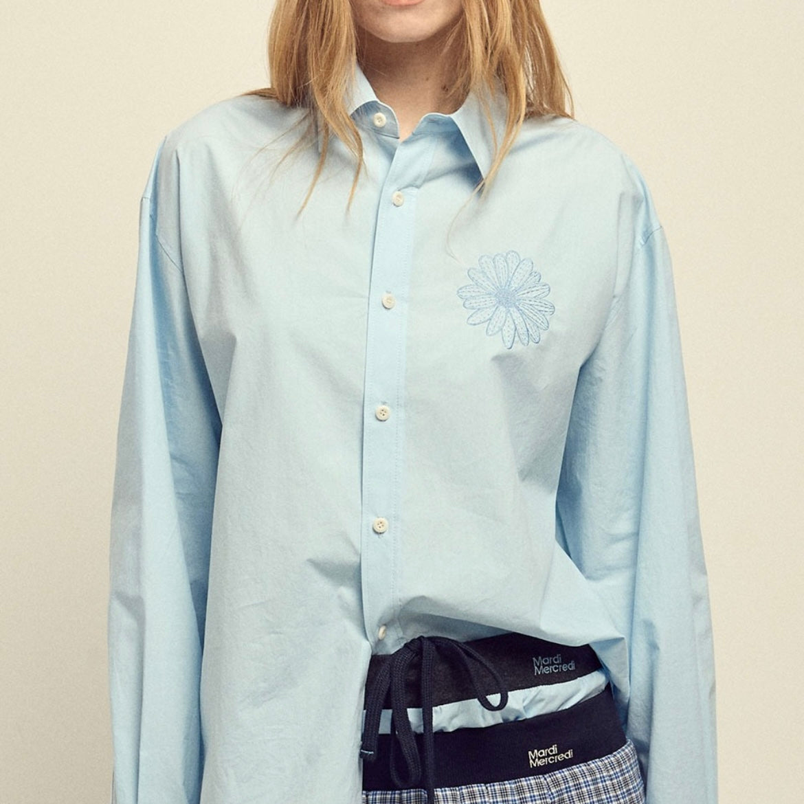 Mardi Marcredi Cotton Poplin Shirt