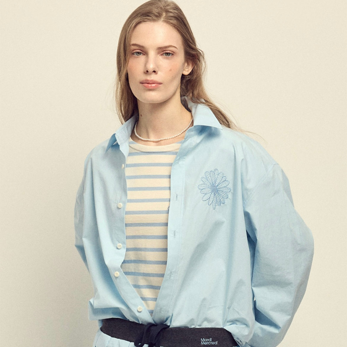 Mardi Marcredi Cotton Poplin Shirt
