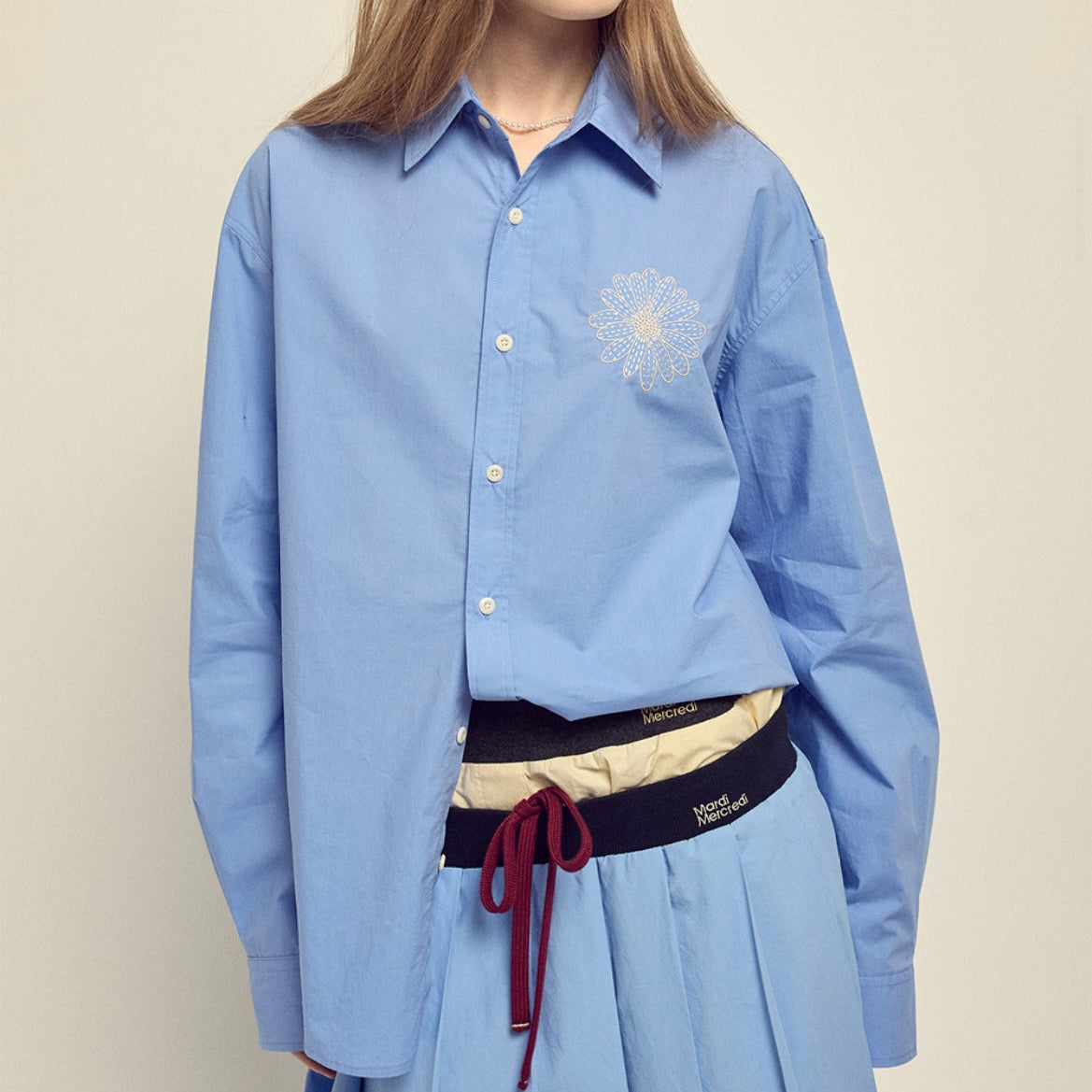 Mardi Marcredi Cotton Poplin Shirt