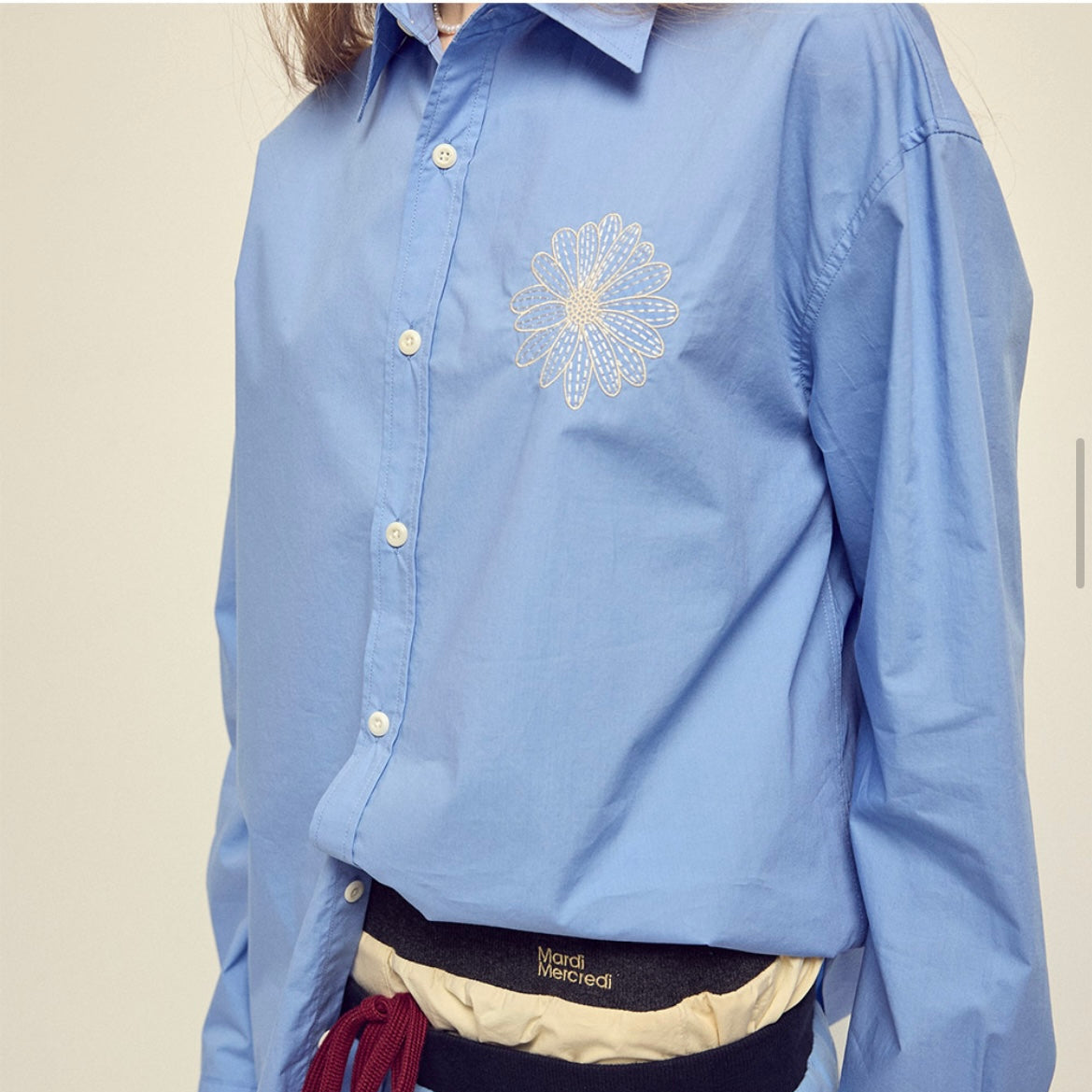 Mardi Marcredi Cotton Poplin Shirt