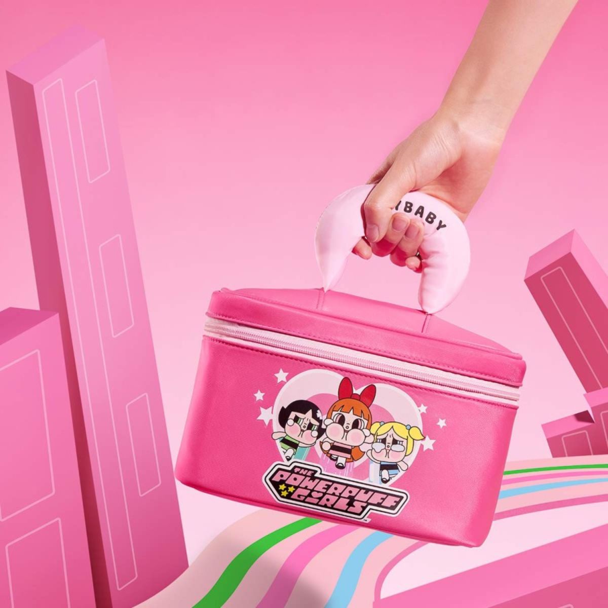 Pop Mart Crybaby x Powerpuff Girls Cosmetic Bag