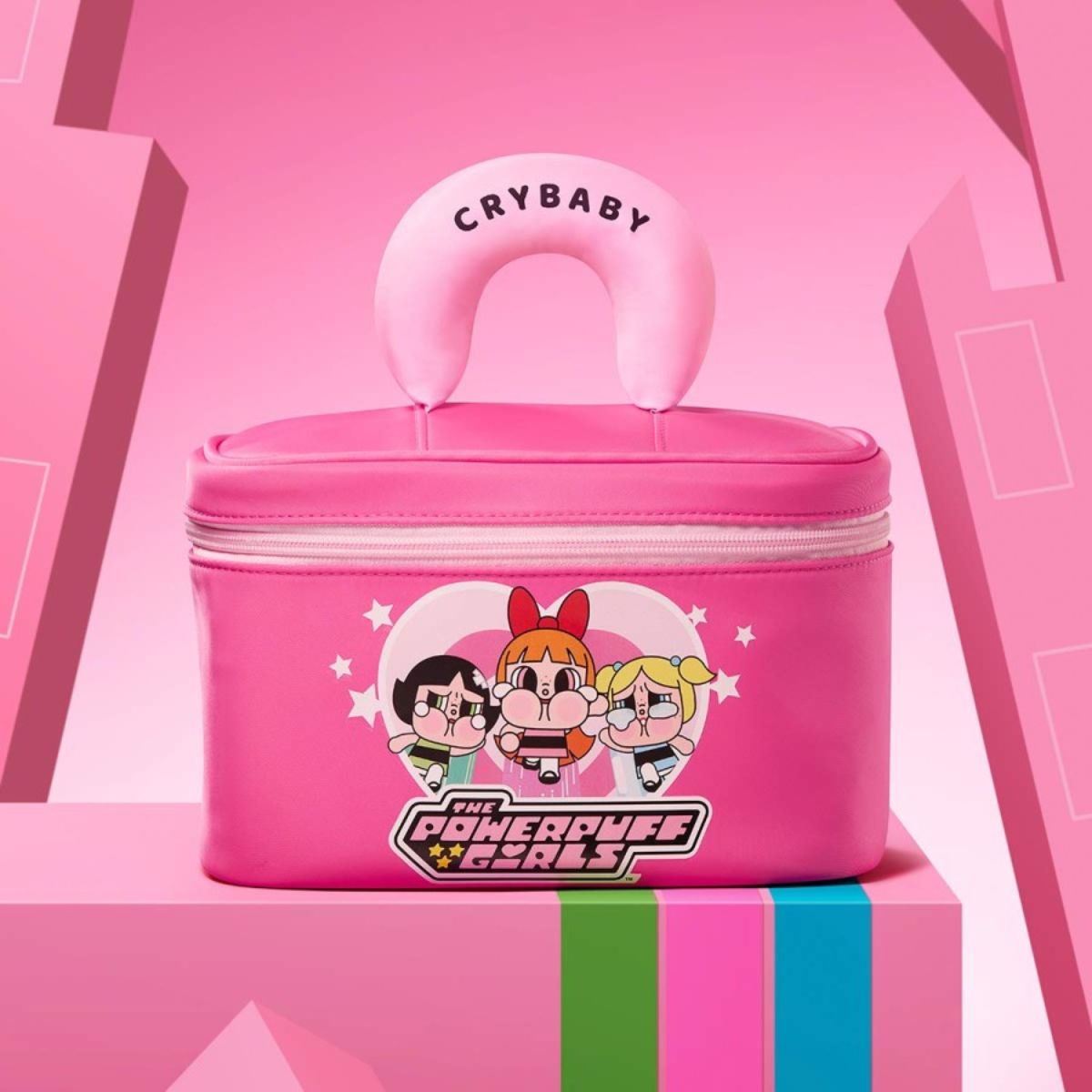 Pop Mart Crybaby x Powerpuff Girls Cosmetic Bag