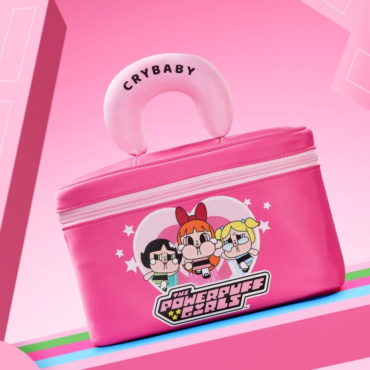 Pop Mart Crybaby x Powerpuff Girls Cosmetic Bag