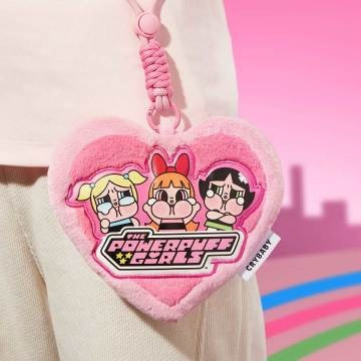 Pop Mart Crybaby x Powerpuff Girls Shoulder Bag