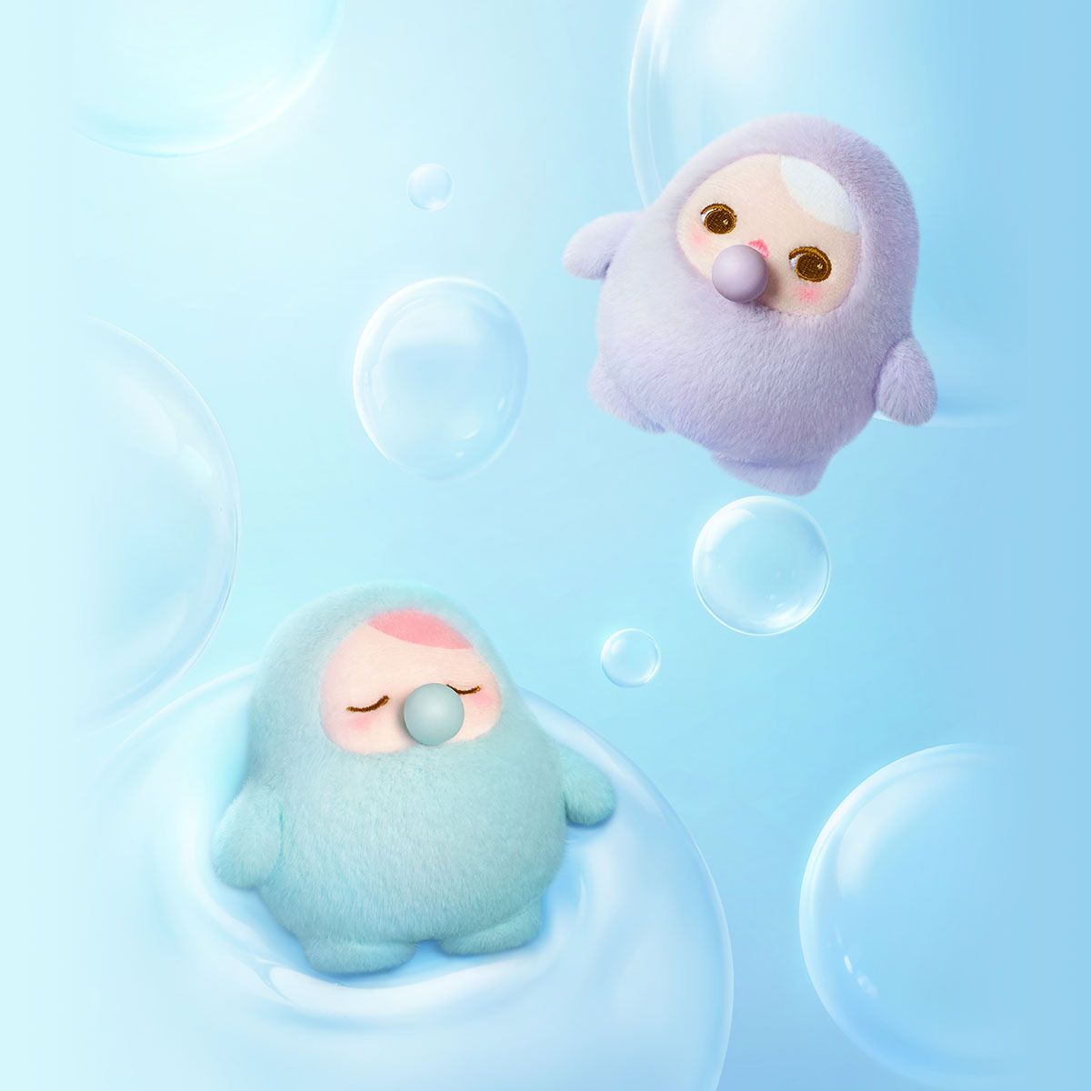 Pop Mart Pucky Beanie Bubble Up Series Plush Pendant