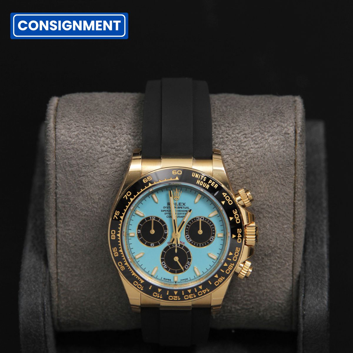 Daytona YG Tiffany  Dial Oysterflex 126518LN