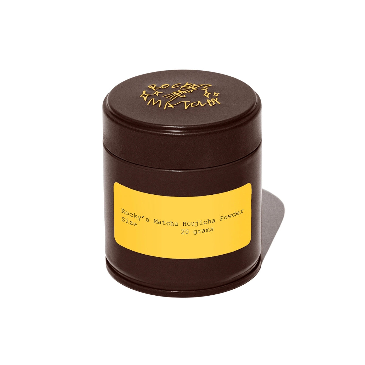 Rocky's Matcha Houjicha Powder (Black)